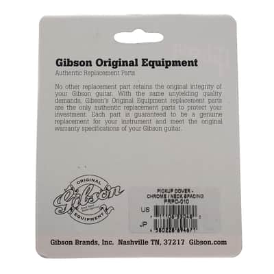 Gibson Humbucker Cover Neck Position - Chrome image 3