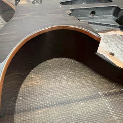 2004 Ibanez Prestige RG2770FM Body Mahogany Black Onyx Made in Japan Excellent+ image 11