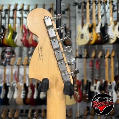 Fender   Stratocaster American Performer Satin Surf Green Hss image 5