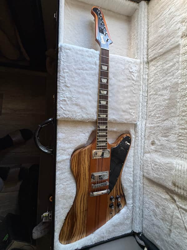 Gibson Firebird V Guitar Of The Week #12 Zebrawood Wings image 1