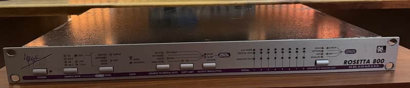 Apogee Rosetta 800 192kHz 8-Channel AD/DA Converter 2000s - Silver image 1