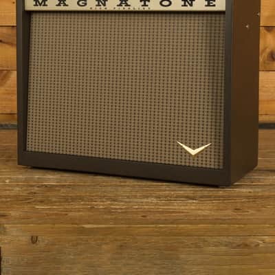 Magnatone Varsity Reverb Traditional Electric Guitar Amplifier Combo - 15W - 1x12" - Spanish Mission image 4