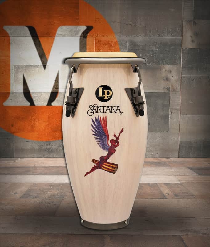 Latin Percussion LP Santana Abraxas Mini Conga (LPM197-SNW) image 1