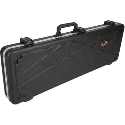 EVH #0226100506 - EVH Stripe Series and 5150 Premium Strat Hard Molded Case, Black Striped image 1