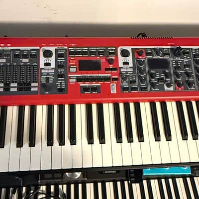 Nord Stage 3 HP76 Hammer Action Portable 76-Key Digital Piano 2017 - Present - Red
