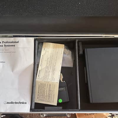Audio-Technica 2000 Series Wireless Mic Lavalier System ATW-R2100/ATW-T210/AT829 image 7