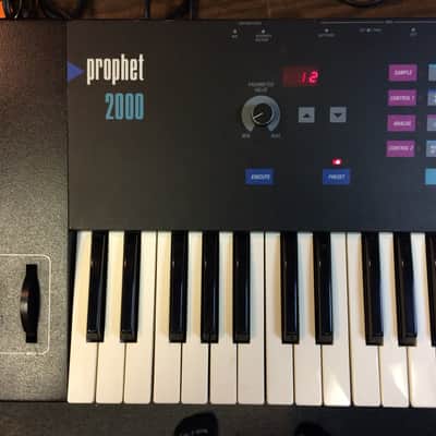 Sequential Prophet 2000 61-Key 8-Voice Polyphonic Synthesizer 1985 - Black image 1