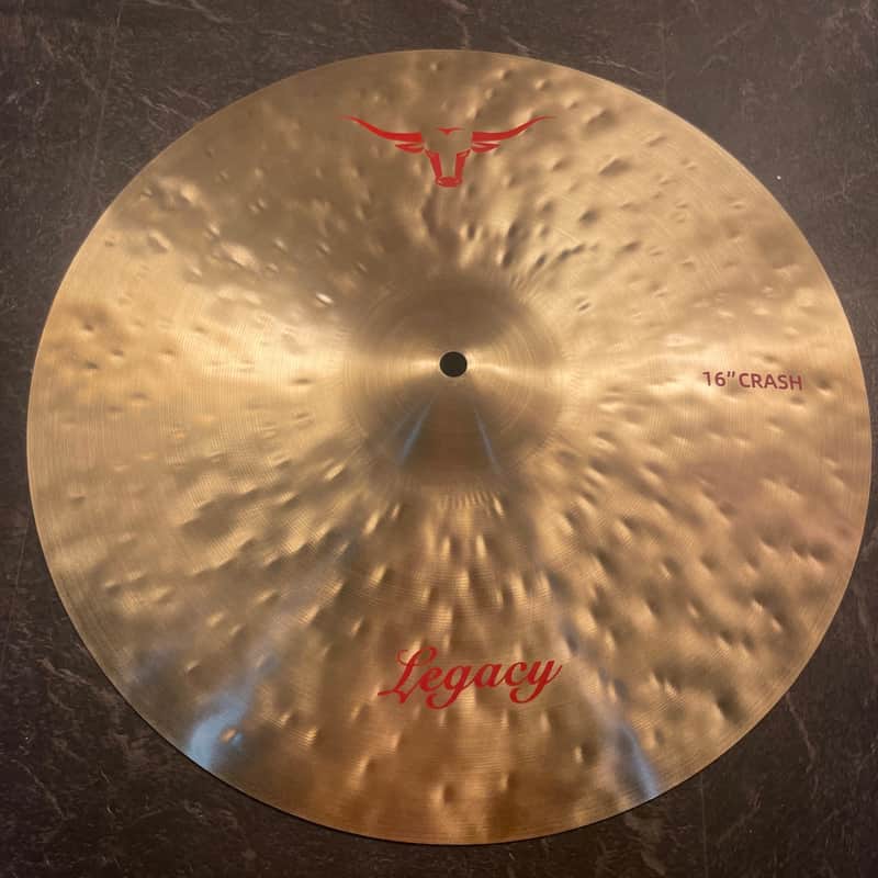 WILD BULL Legacy Series Hand Forged & Hammered 16" Crash Cymbal image 1