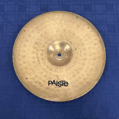 Used Paiste 502 14" Bottom Hi Hat Cymbal 1182 grams Made in Germany image 6