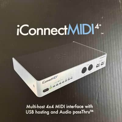 iConnectivity iConnect MIDI4+ USB MIDI Interface 2010s - Silver image 1