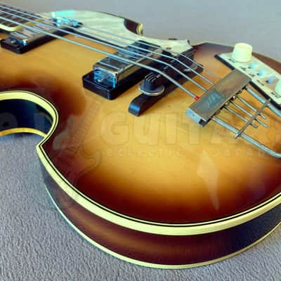 GRECO VB-450 1976 - w/HSC - VINTAGE JAPAN VIOLIN BASS image 7