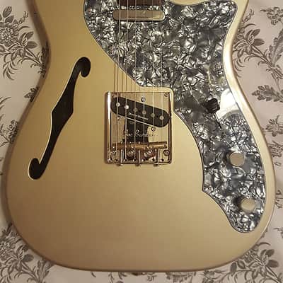 Squier Vintage Modified Telecaster Thinline w/Upgrades image 6