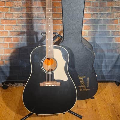 Gibson 2013 Custom Shop J-45 Limited Edition Ebony w/ OHSC image 1