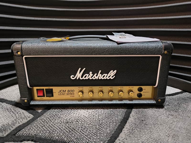 Marshall Studio Classic SC20H "JCM 800 Lead Series" 20-Watt Guitar Amp Head 2019 - Present - Black image 1