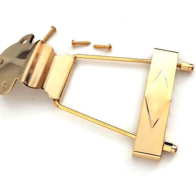 Short Gold Gibson 60s Tailpiece ES-335 Style image 3