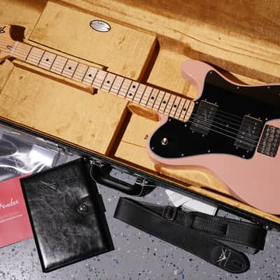 Fender Custom Shop 72 Tele Deluxe Closet Classic Aged Shell Pink image 2