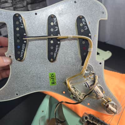 Fender Stratocaster Custom Shop 59 Surf Green Heavy Relic 2021 image 25