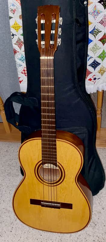 1960's Tranquillo Giannini S.A. No. 6 Classical Guitar image 1