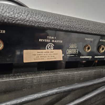 Traynor YRM-1 Reverb Master 50-Watt Guitar Head 1970s image 3