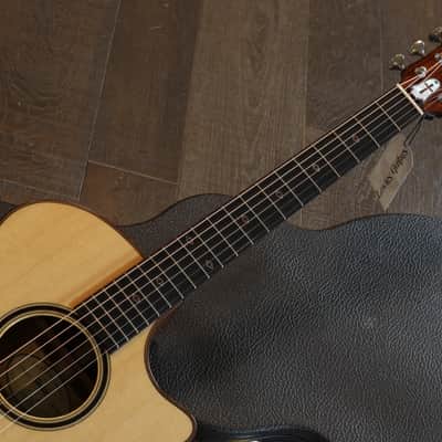 Minty! 2017 Taylor Custom GA NAMM Cocobolo & Torrified Sitka Acoustic Guitar + OHSC image 6