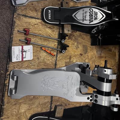 Czarcie Kopyto Double bass pedal MINT NEW! Czarcie Kopyto Double bass pedal MINT NEW! 2023 - Black & Silver image 2