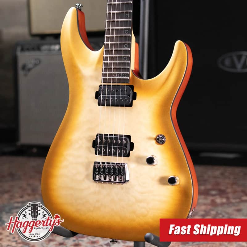 Schecter Omen Extreme-II Electric Guitar - Gold Rush image 1
