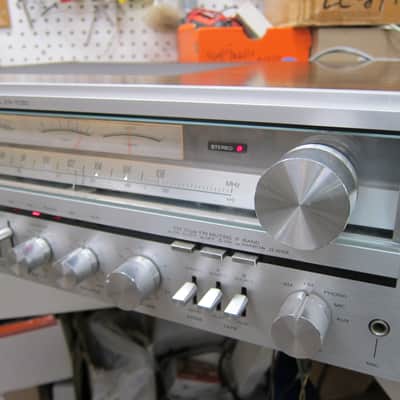 Vintage Kenwood KR-7050 Stereo Analogue Am/Fm Receiver, Ex Sound, Phono, Japan, Beauty 1970s Brown/Silver image 2