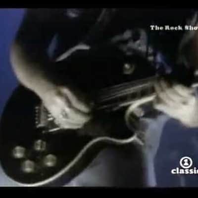 Neal Schon (formerly owned) Gibson Black Les Paul Deluxe with Floyd Rose image 24
