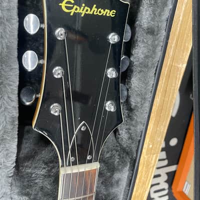Epiphone 5102TE 1970-71 Semi-Hollow Electric Guitar - Redburst image 11