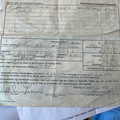 1972 Martin D-35S | One Family Owned Since New | Original Invoice | Factory Letter | Warranty Card | Original Case image 7