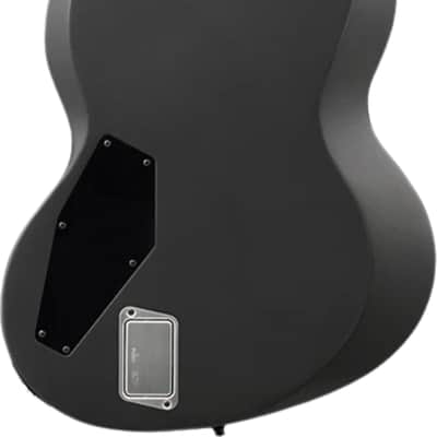 ESP E-II Viper Baritone Electric Guitar, Ebony Fingerboard, Charcoal Metallic Satin Bild 3