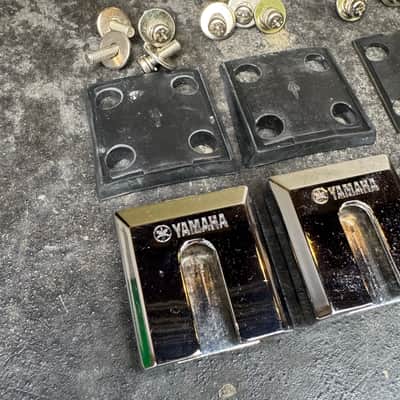 4x vintage Yamaha Concert Tom Clip mounts 1970s image 2