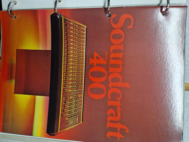 Soundcraft 400 Selling Flyer image 1