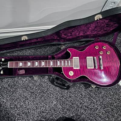 Gibson Les Paul 2002 - Cranberry Red Quilt Top image 5