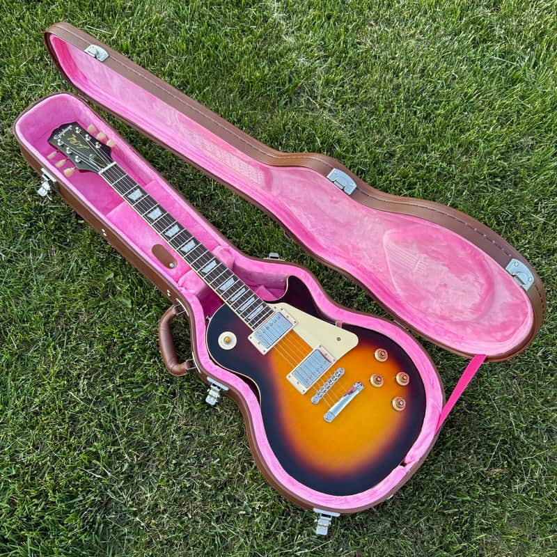 Epiphone Inspired by Gibson Limited Edition 1959 Les Paul Standard 2023 - Satin Dark Burst - w/ Case image 1