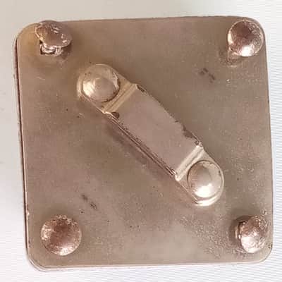 Slingerland Diamond Mount Ride Tom Shell/Bass Drum Rail Nickel 50s US Radio King image 1
