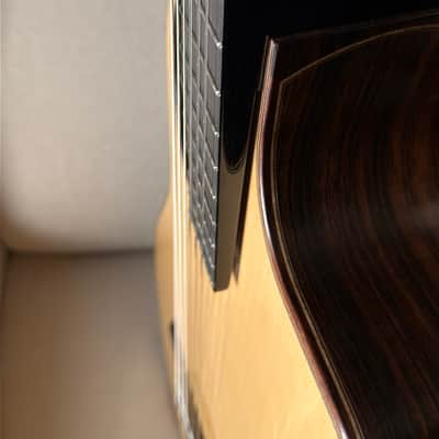 Tomas Fiore Classical Cutaway Crossover Brazilian Rosewood MiSi Pickup Stauffer Style Neck image 13