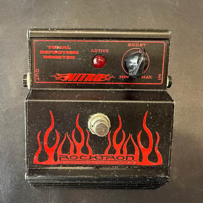 Rocktron Nitro Tonal Definition Booster Boost Pedal 2000s - Black image 2