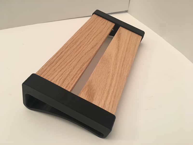 Stickman Pedal Boards Pedalboard 12" 2018 Black / Oak image 1