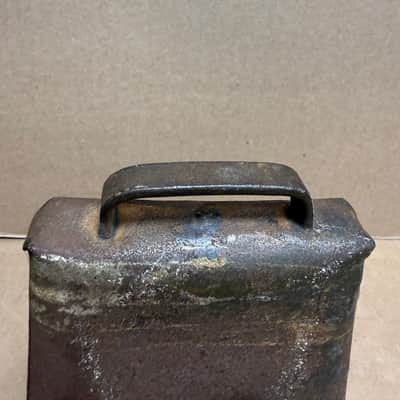 Unbranded Vintage Steel Cowbell – Rustic Patina – Heavy-Duty Construction – Fully Functional – Used image 13
