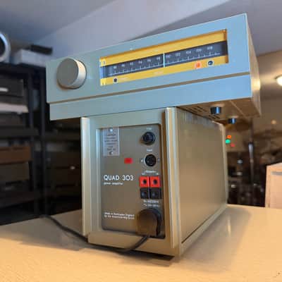 Quad 33 Control Unit + Quad FM 2 Stereo Tuner + Quad 303 Power Amp Serviced Rare image 3