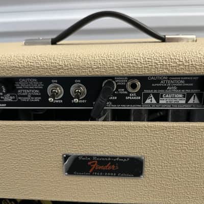 Fender Twin Reverb 40th Anniversary Edition Guitar Amplifier image 6
