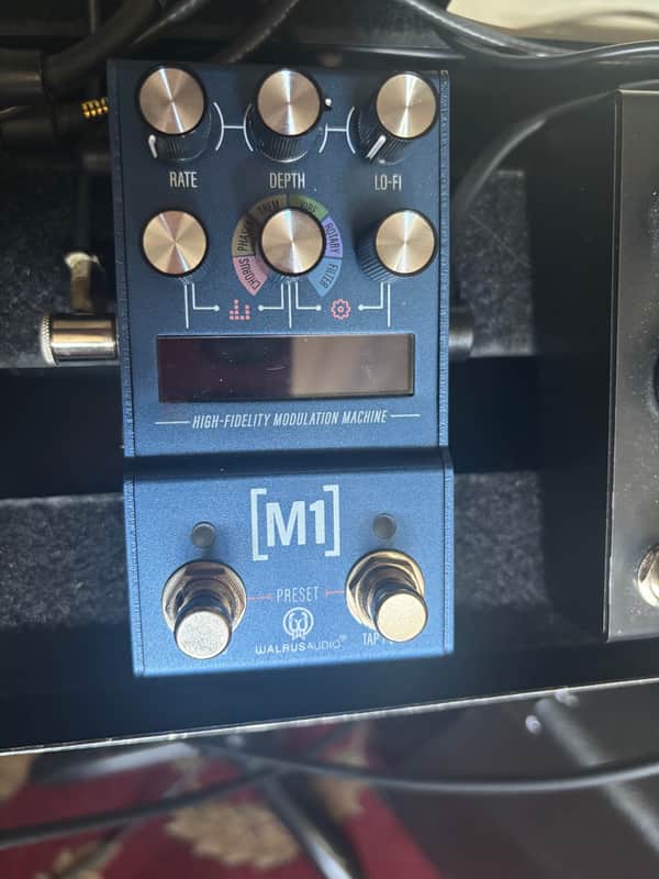 Walrus Audio Mako M1 MKII High-Fidelity Modulation Machine 2024 - Present - Blue image 1