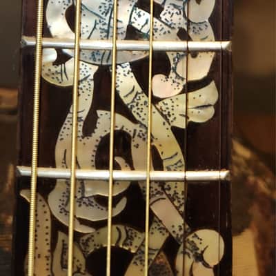 Blueberry Guitar Special Custom Grand Concert Rosewood Acoustic 6 String image 8