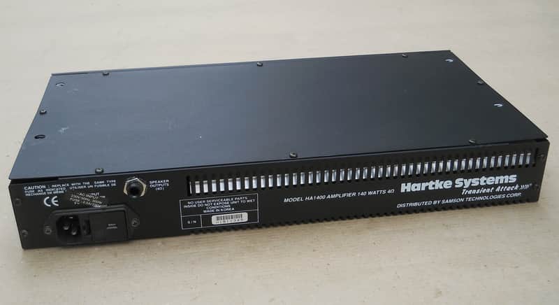 Hartke HA1400 140W Bass Amplifier Head | Reverb