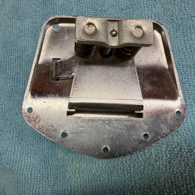 Univox Tremolo Tailpiece 60s-70s - Chrome Teisco Kawai Guyatone kawai image 6