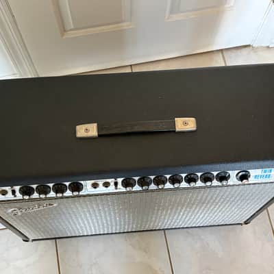 1974 Fender Twin Reverb Silverface 100-Watt 2x12 Combo – Serviced, Original Transformers, Footswitch image 5
