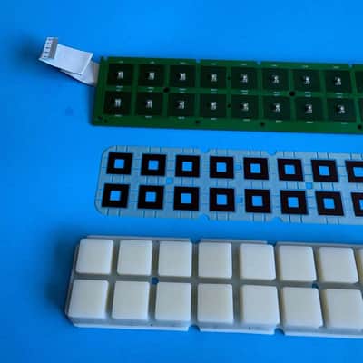 NOVATION LAUNCHKEY 49 MK2 Part Drum Trigger Conductive Pad & Transport PCB Board image 3