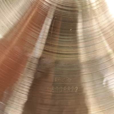 Vintage Paiste 20" 2002 Crash Cymbal 1980 - Present - Traditional image 2
