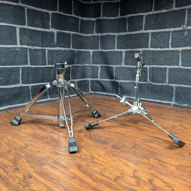 Pearl S‑950W Snare Drum Stand (1988) – Heavy‑Duty, Vintage Pearl Hardware image 1